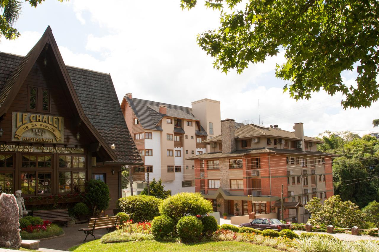 Otima Localizacao E Vista Da Cidade Gramado Exteriör bild